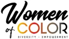 A logo of women in color